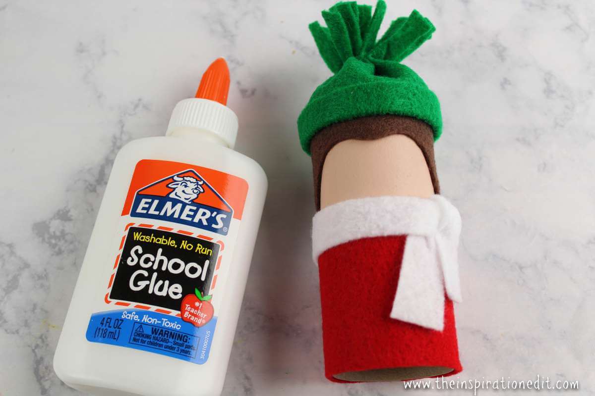 christmas toilet tube craft idea