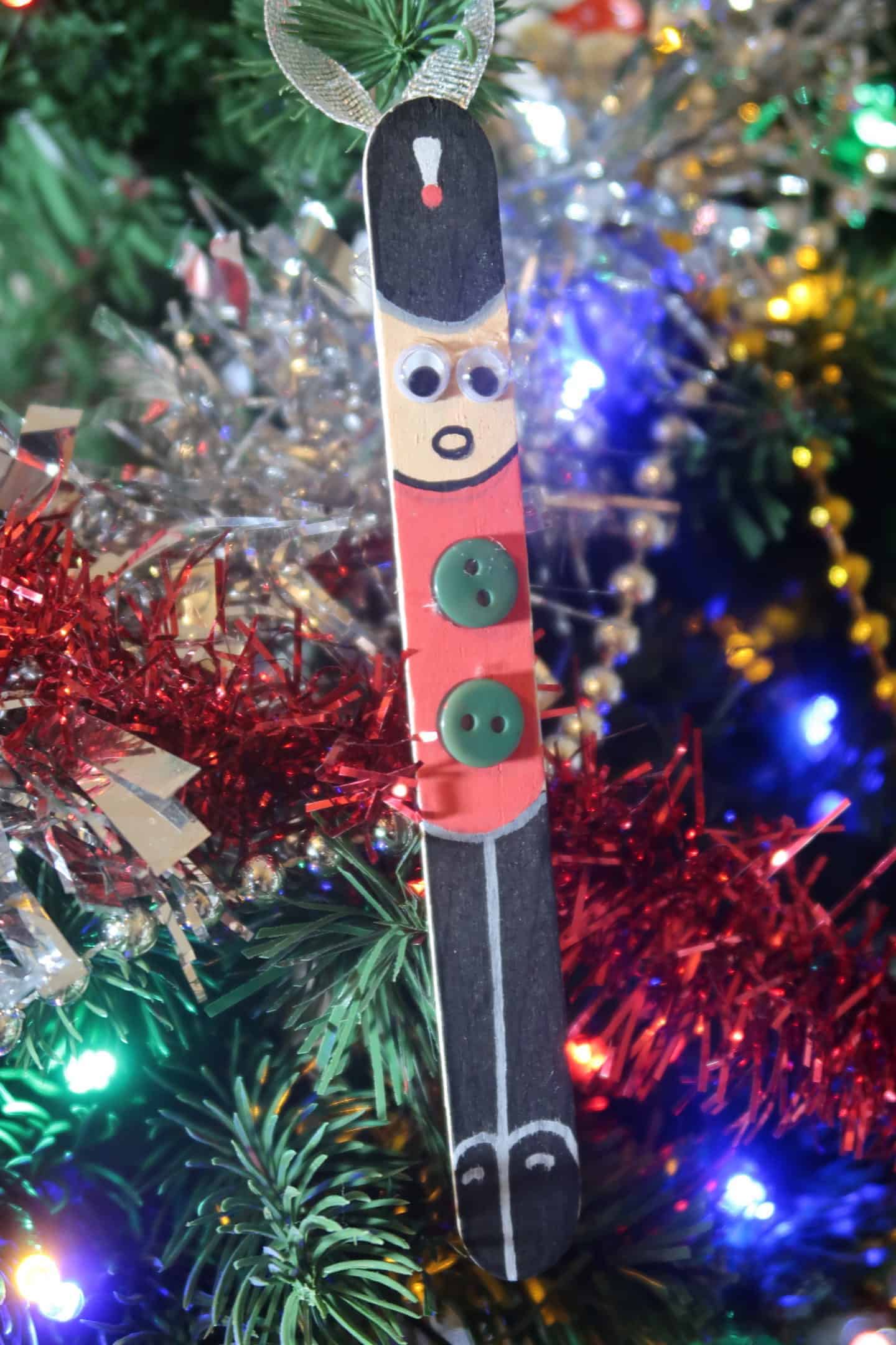 DIY Toy Soldier Christmas Decoration · The Inspiration Edit