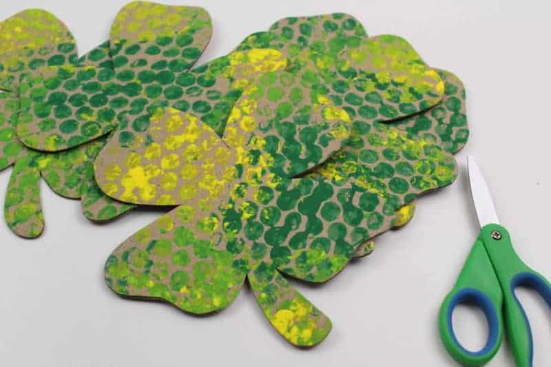 Kids Shamrock Craft for St. Patrick's Day · The Inspiration Edit