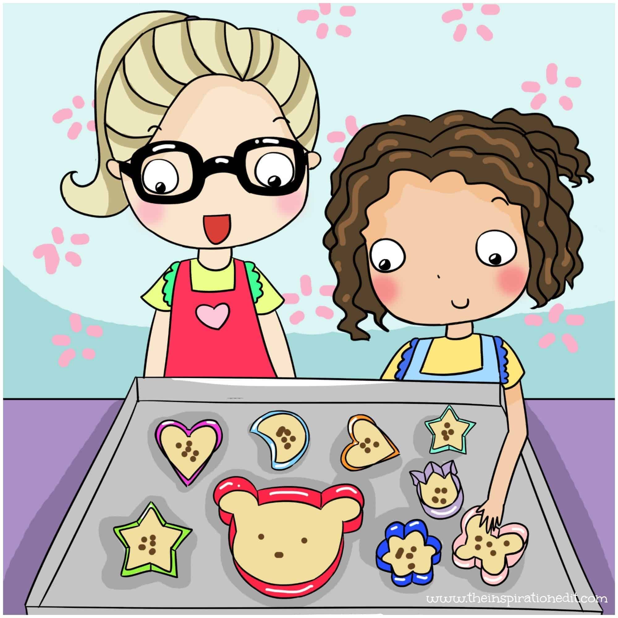 cooking with kids and helping boost confidence