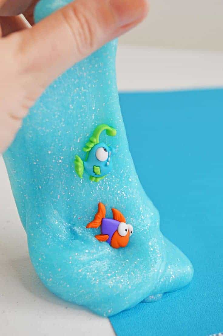 Ocean Themed Elmer's Slime Recipe · The Inspiration Edit