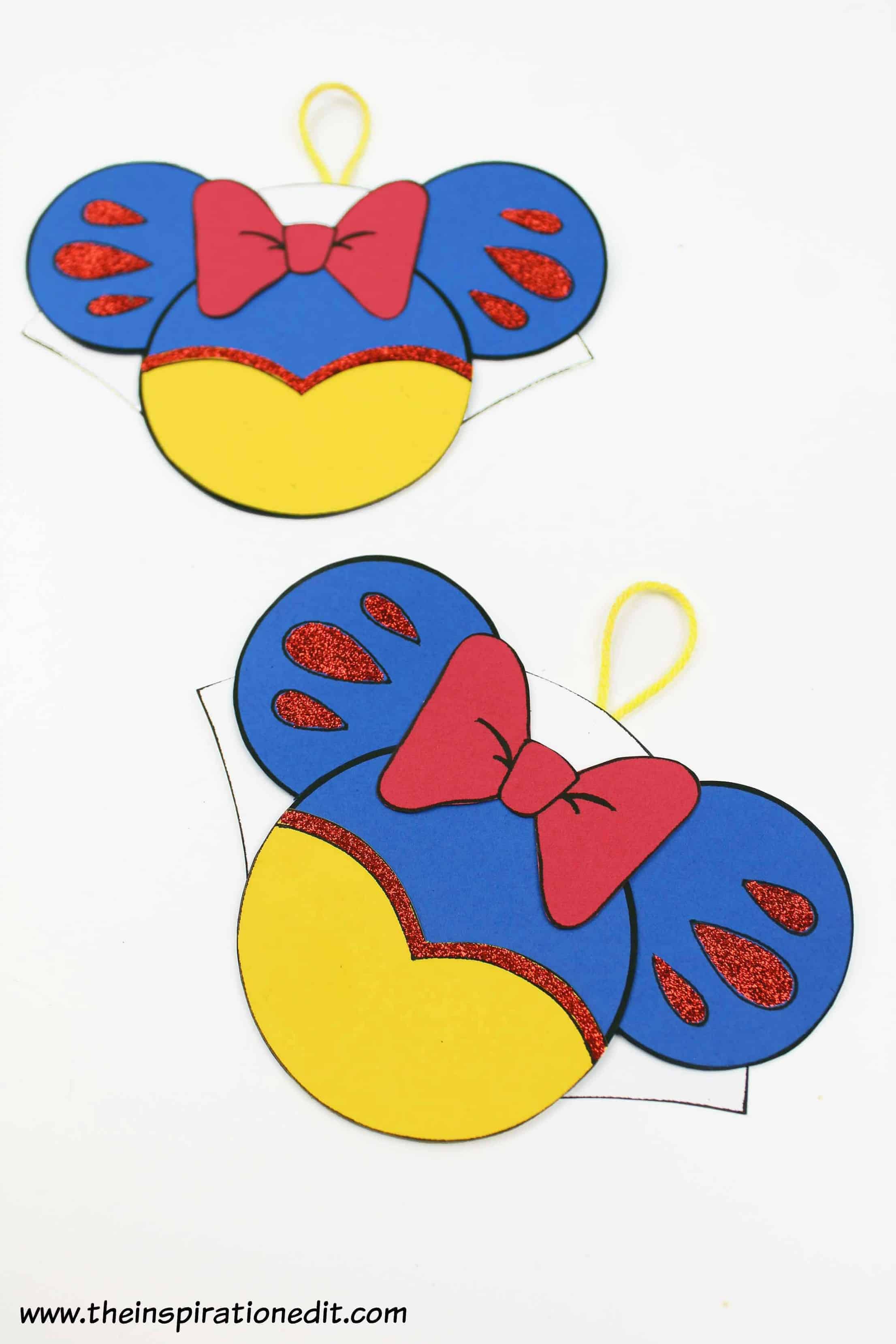 Snow White DIY Mickey Mouse Ears Craft · The Inspiration Edit