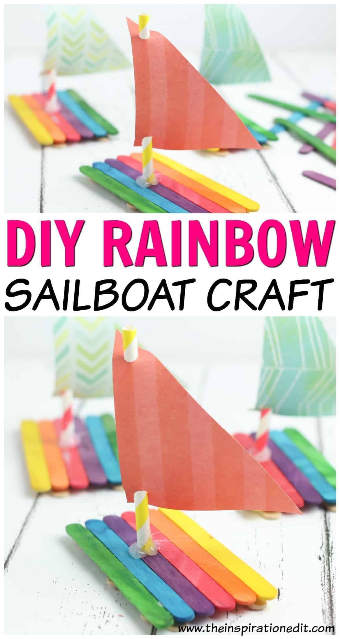 Preschool Boat Craft Using Popsicle Sticks · The Inspiration Edit