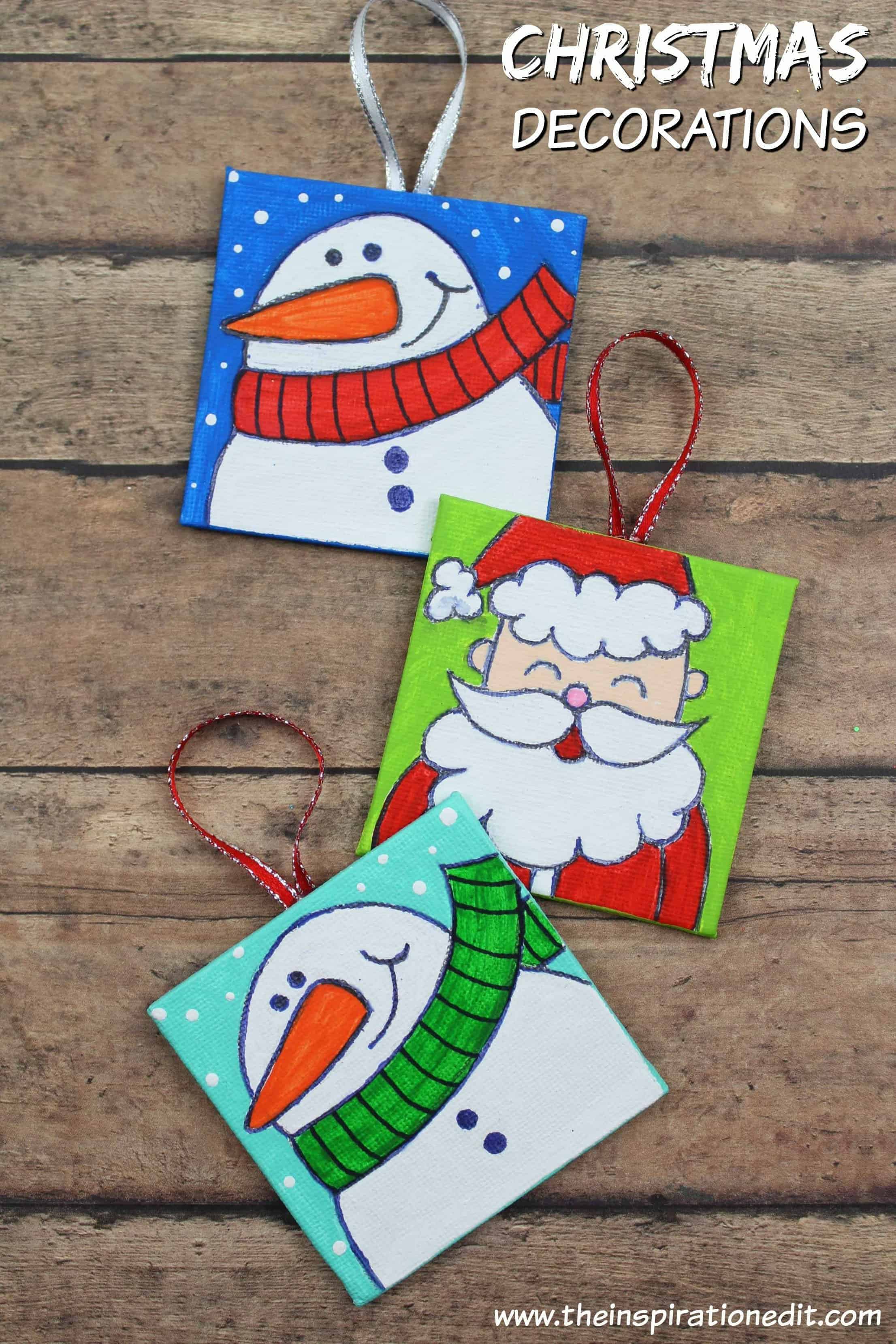 Finished Christmas Character Craft