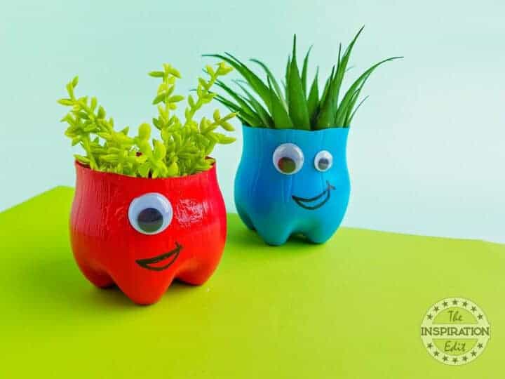 DIY Monster Planters: A Recycled Masterpiece · The Inspiration Edit