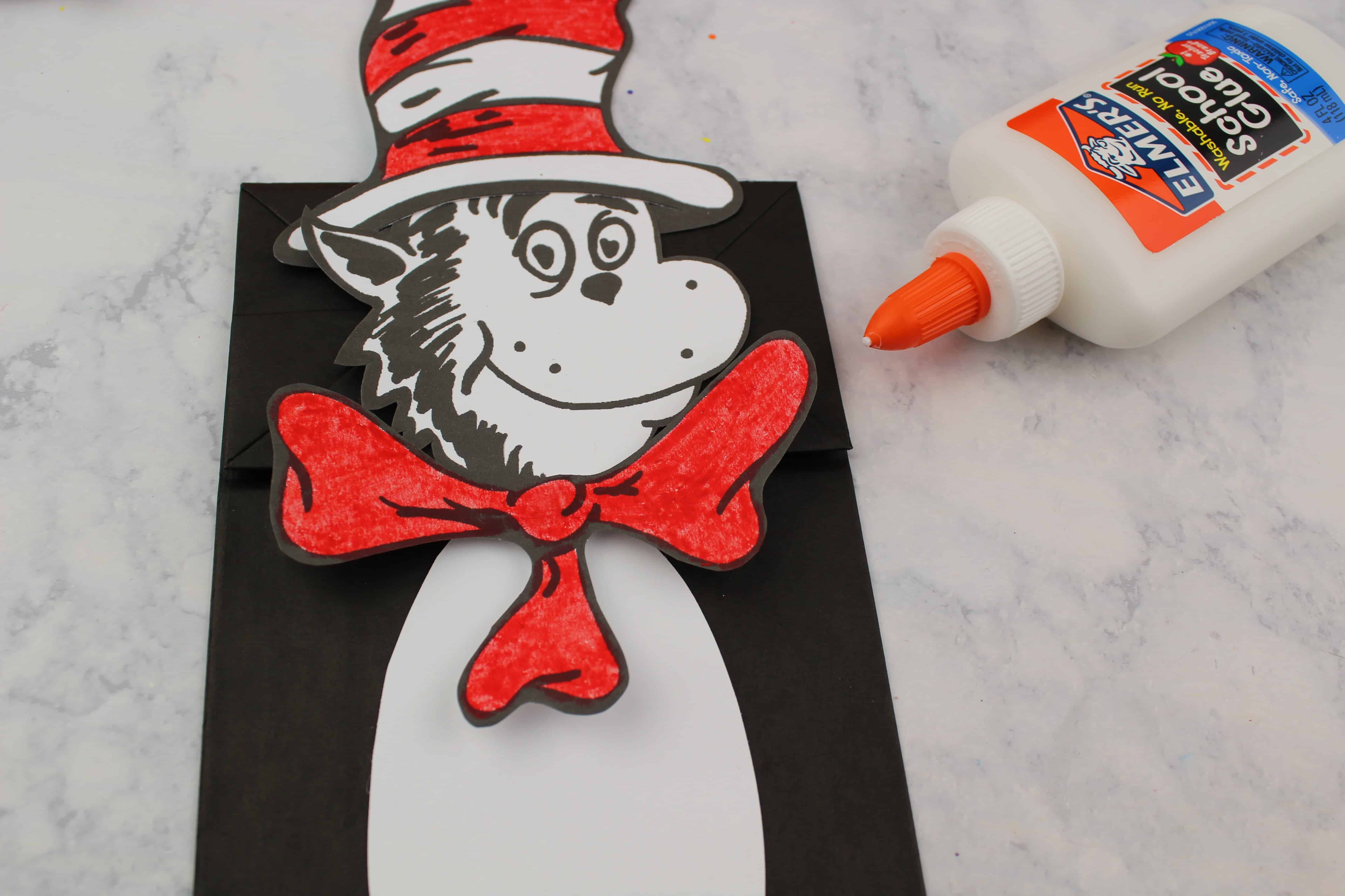 cat in the hat preschool puppet