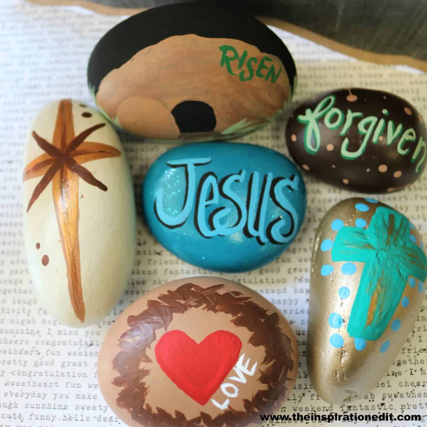 Easter Painted Rocks · The Inspiration Edit