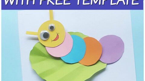 Paper Caterpillar Craft and Learning Ideas · The Inspiration Edit