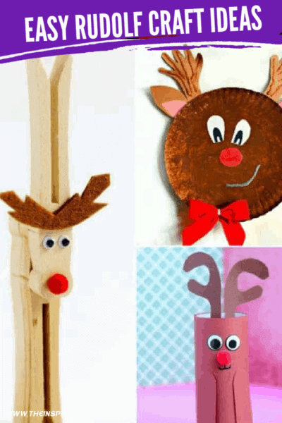 21 Simple And Easy Reindeer Crafts For Kids · The Inspiration Edit