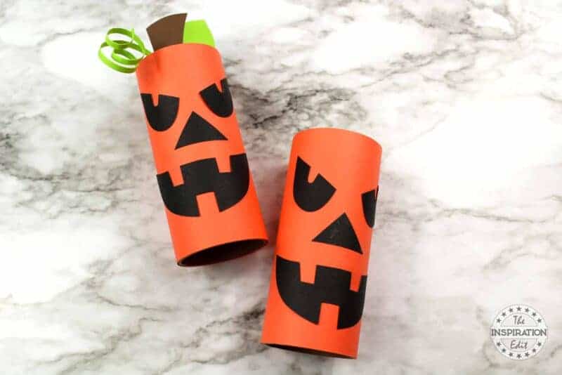 Toilet Paper Roll Pumpkins · The Inspiration Edit