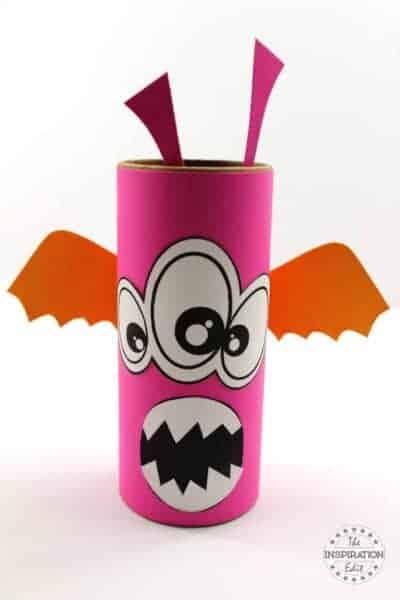 Toilet Roll Monster Craft For Kids · The Inspiration Edit