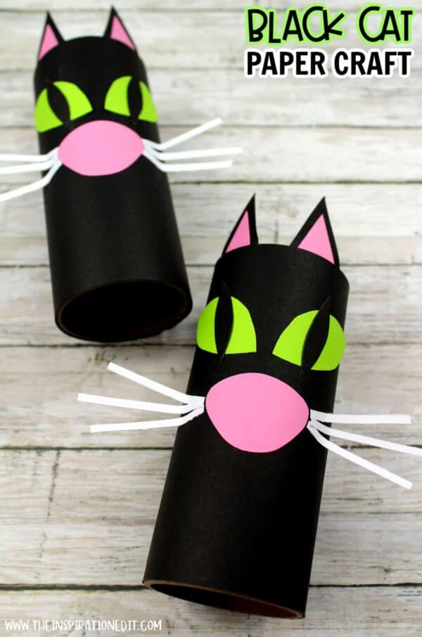 Toilet Roll Black Cat Craft · The Inspiration Edit