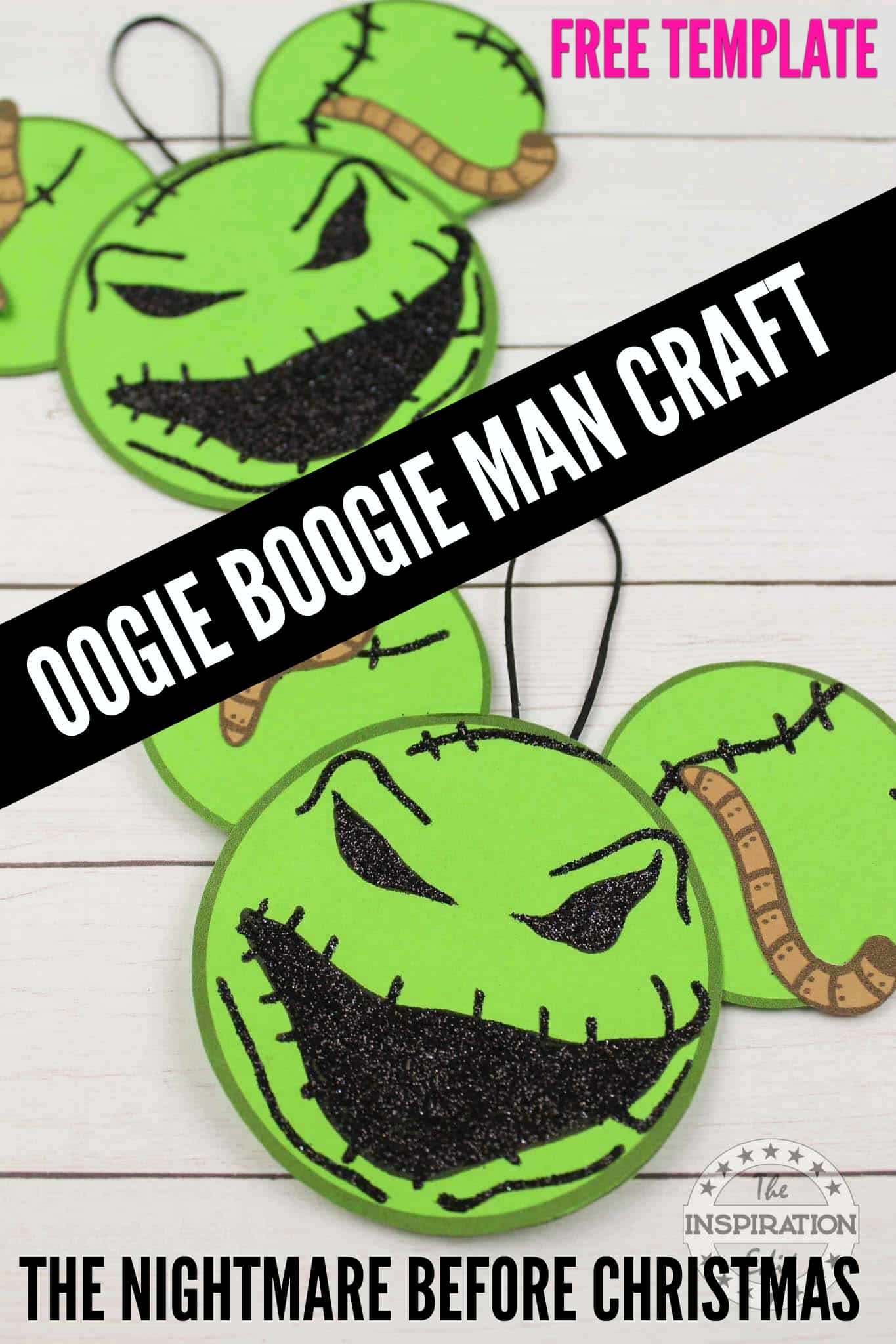 OOGIE BOOGIE MAN CRAFT FROM THE NIGHTMARE BEFORE CHRISTMAS