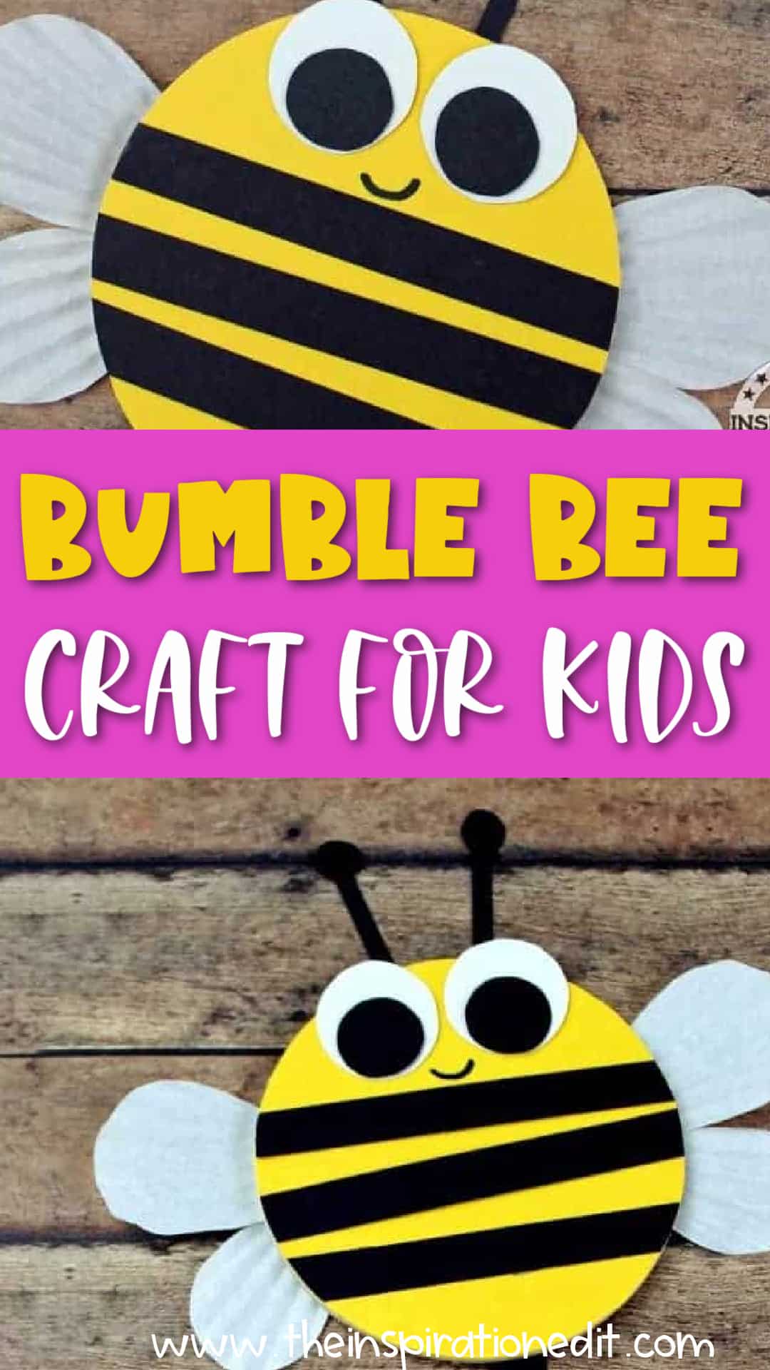bumble-bee craft for kids