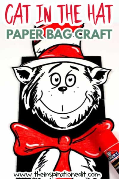 Cat in the Hat Puppet Craft Activity · The Inspiration Edit