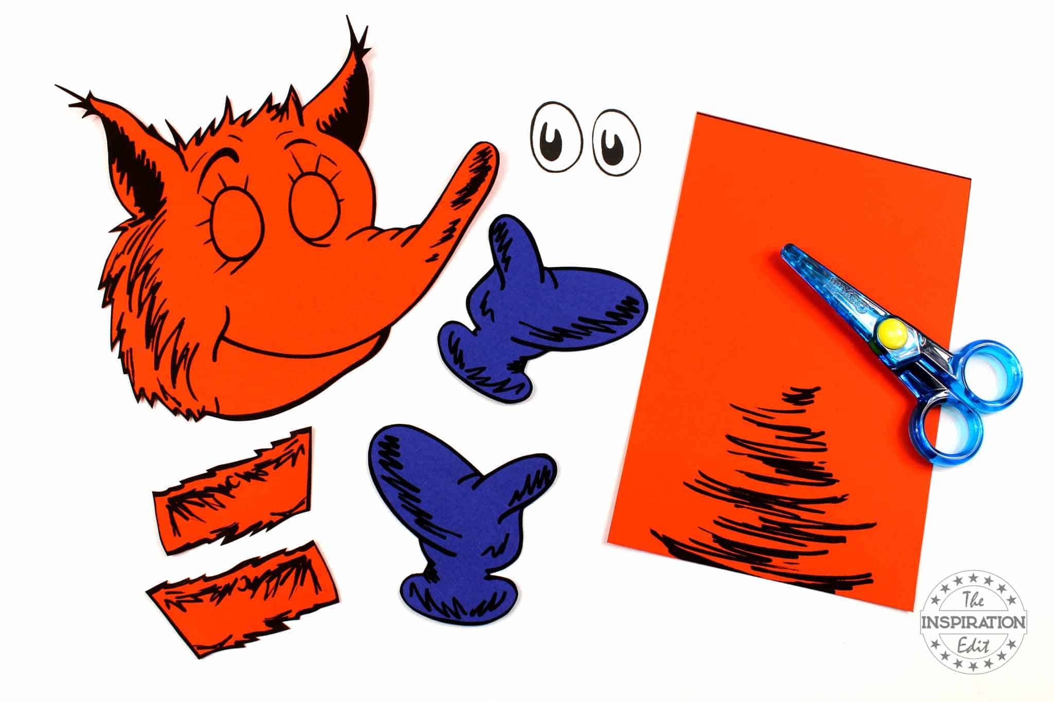 Fox In Socks Puppet And Kids Craft · The Inspiration Edit
