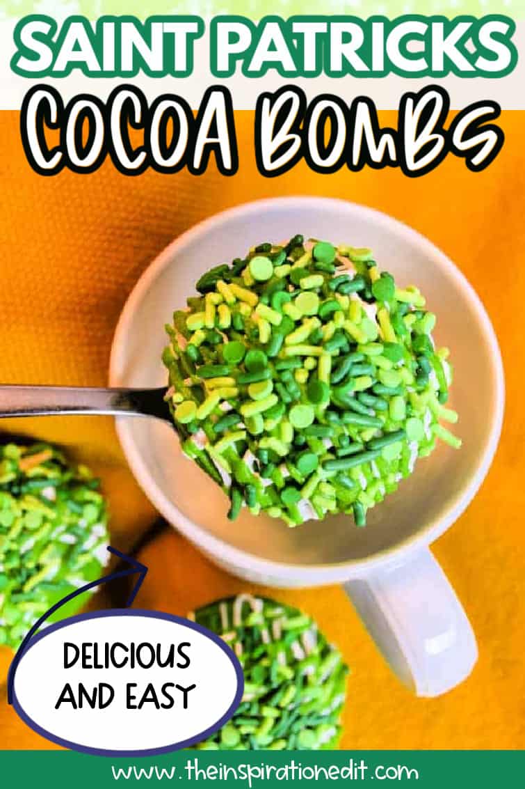 SAINT PATRICKS DAY COCOA BOMBS 