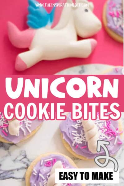 unicorn cookies for a unicorn party food