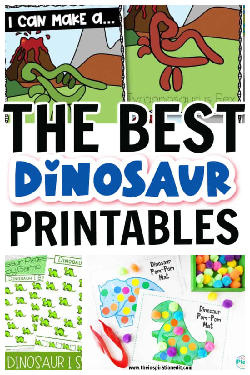 Best Dinosaur Printables For Kids · The Inspiration Edit