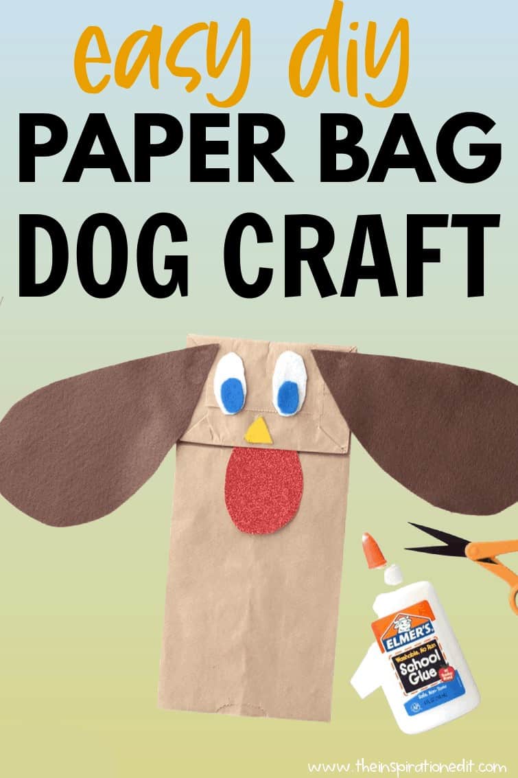 Paper Bag Dog Craft for Kids - The Inspiration Edit