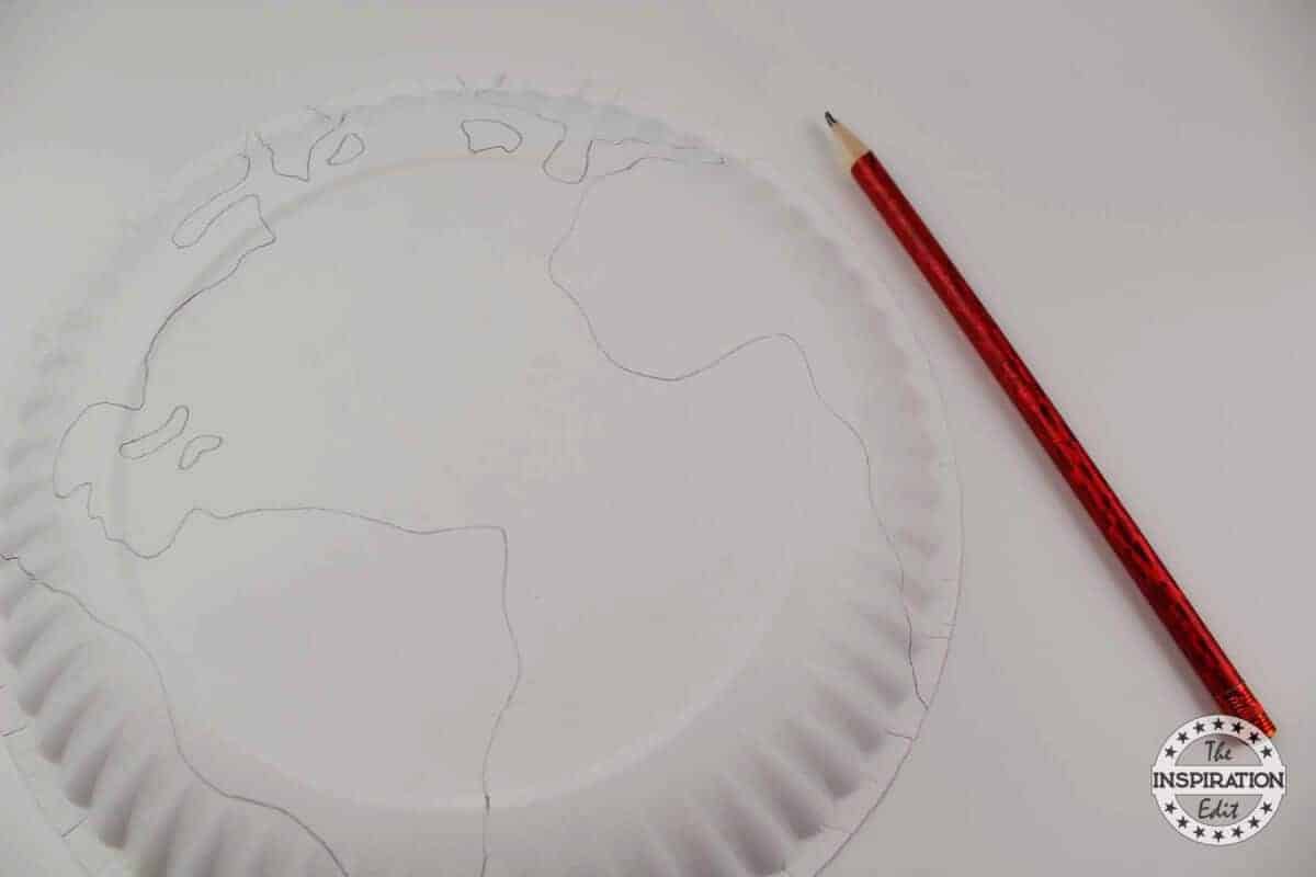 Paper Plate Earth Craft Kids Will Love - The Inspiration Edit