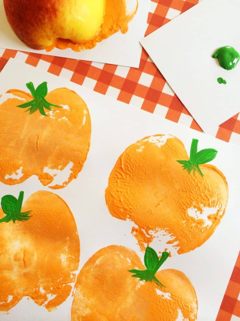 Pumpkin Apple Stamps.