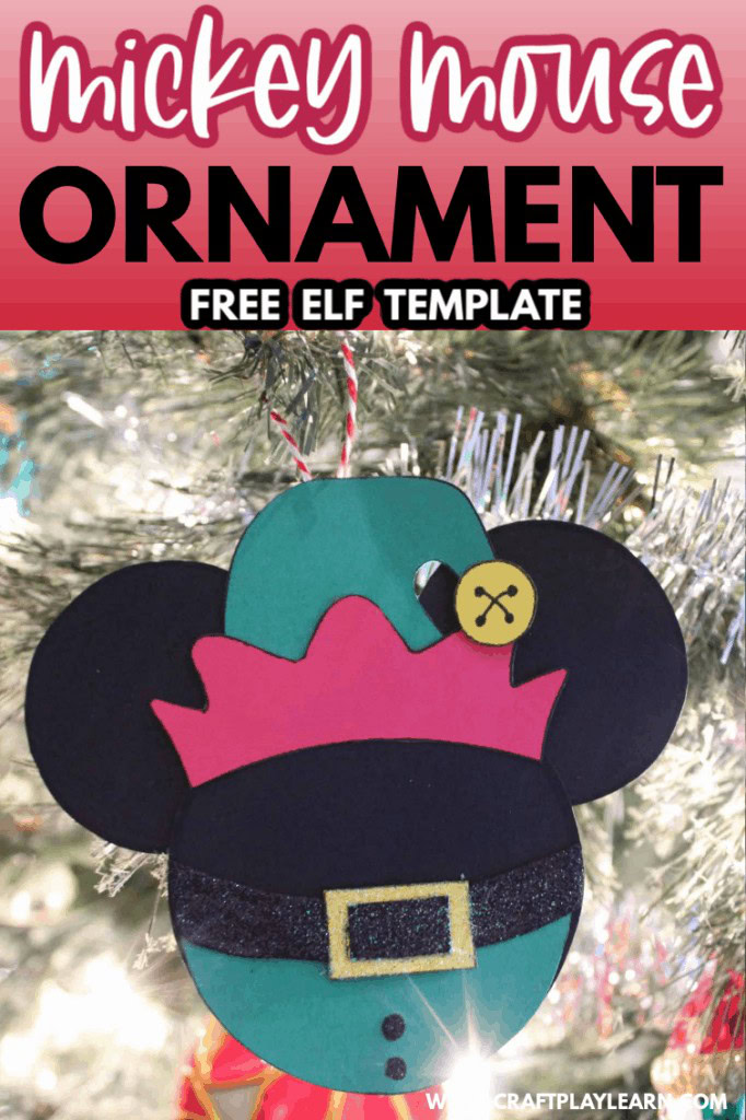 Mickey Elf Craft and Christmas Decoration · The Inspiration Edit