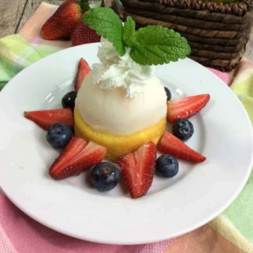 lemon sorbeto.