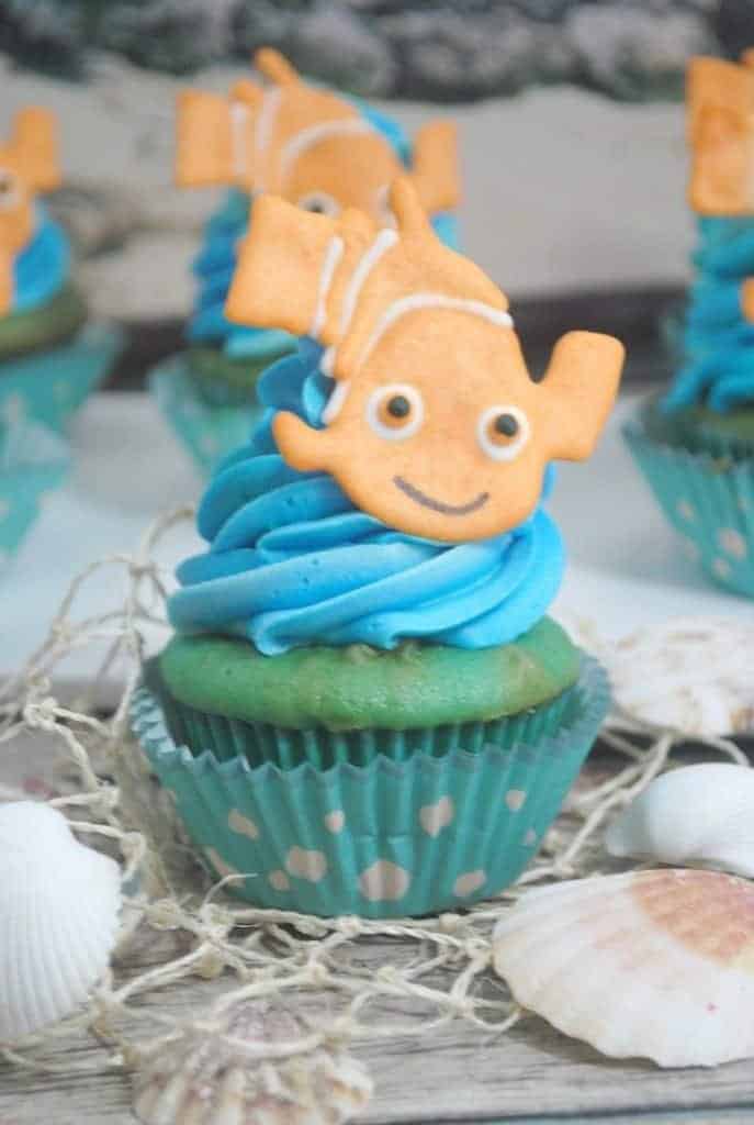 Finding Nemo Cupcakes.