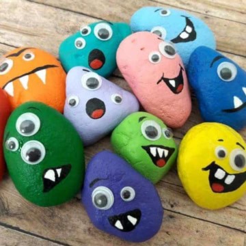 Halloween Monster Rocks.