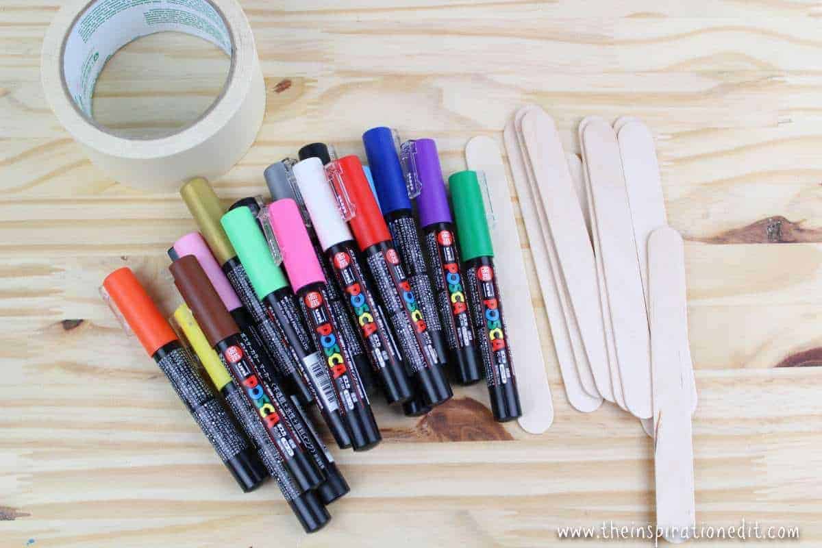 Posca Pens | Thanksgiving Craft for Kids.