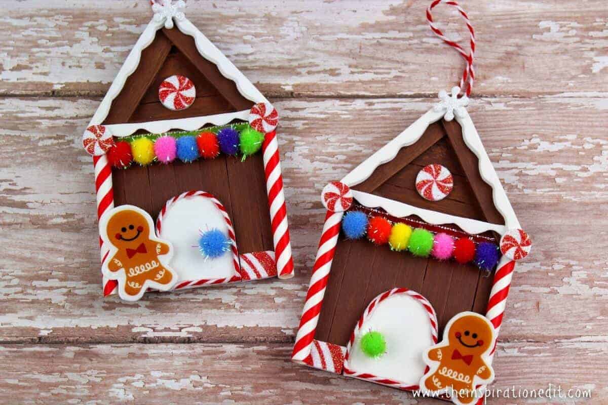 Gingerbread House Craft.