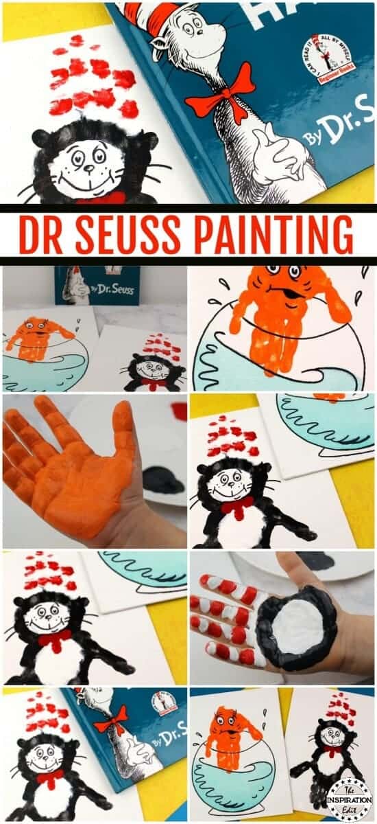 Cat In The Hat Art And Crafts.
