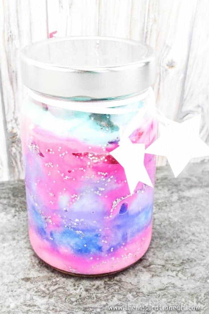 Galaxy Jar Stem Activity for Kids · The Inspiration Edit