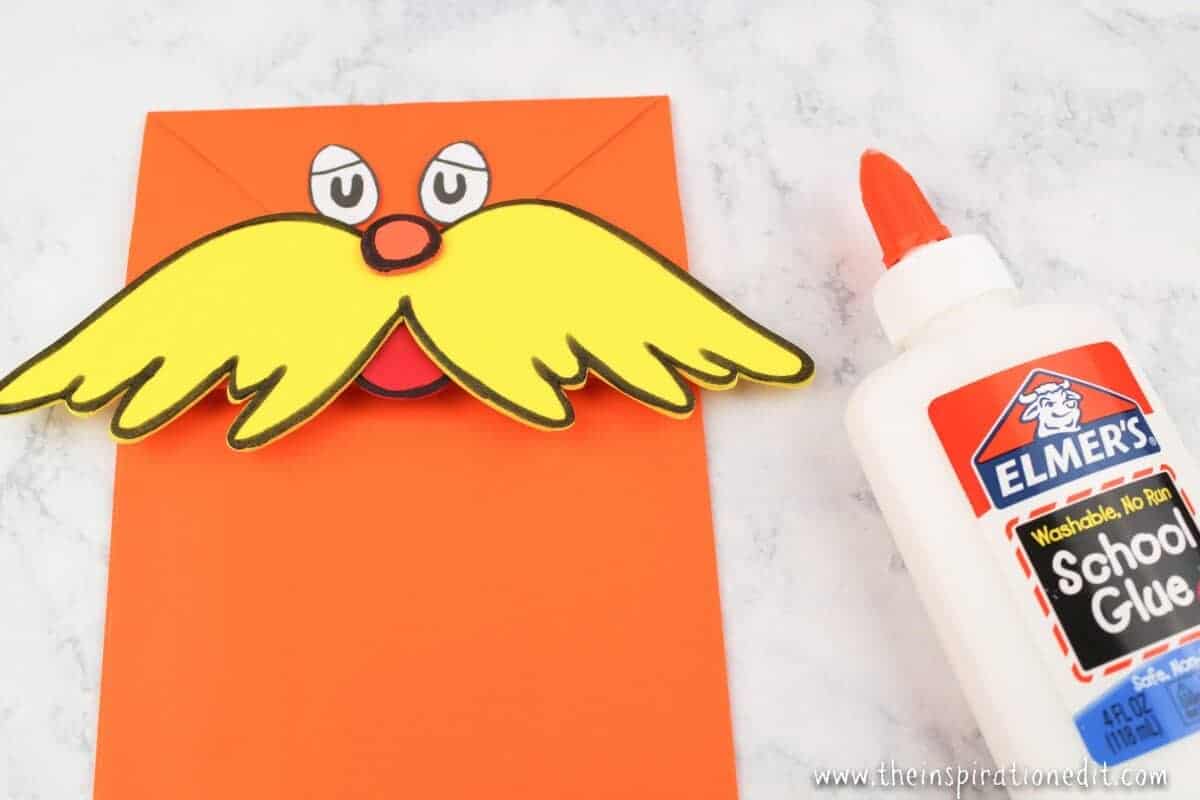 The Lorax Paper Bag Puppet and Free Printable | The Inspiration Edit