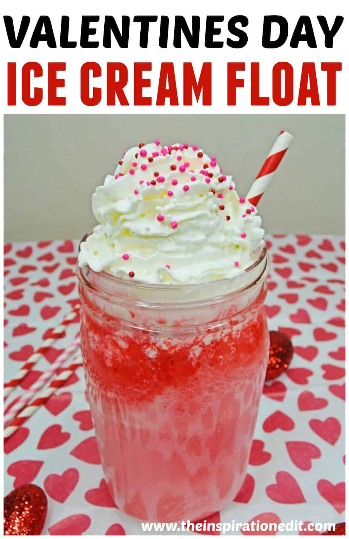 valentines day ice cream float recipe