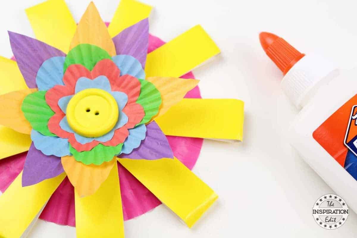 Paper Cup Flower Craft Kids Will Love | The Inspiration Edit