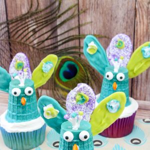 Peacock Cupcakes Creative Cupcake Ideas.