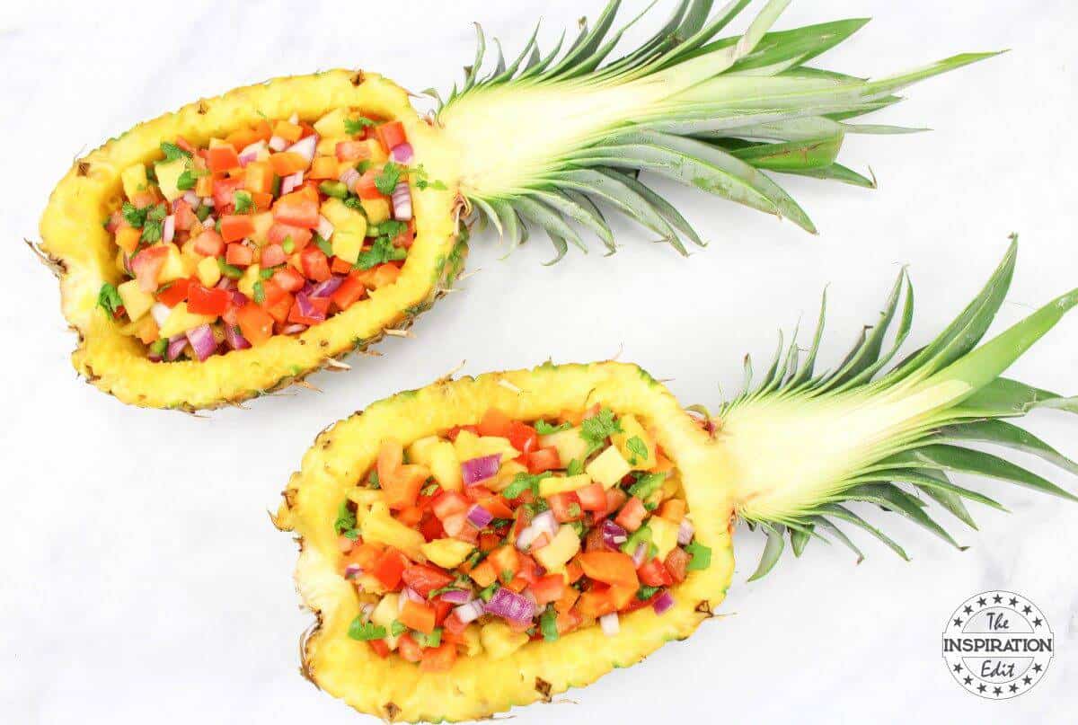 Pineapple salsa.