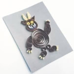Gruffalo Quilling Craft.