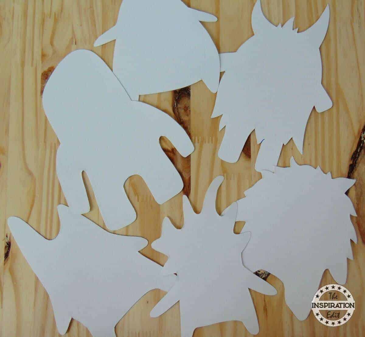 felt monsters craft activity for kids