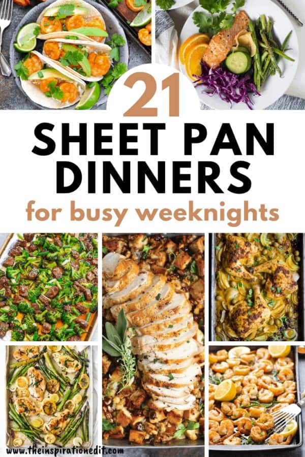 21 Sheet Pan Dinner Recipes for Busy Nights | The Inspiration Edit