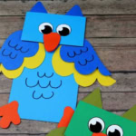 Owl Paper Bag Puppets.