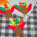 Cricut Thanksgiving Turkey Craft.