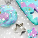 Galaxy Playdough.