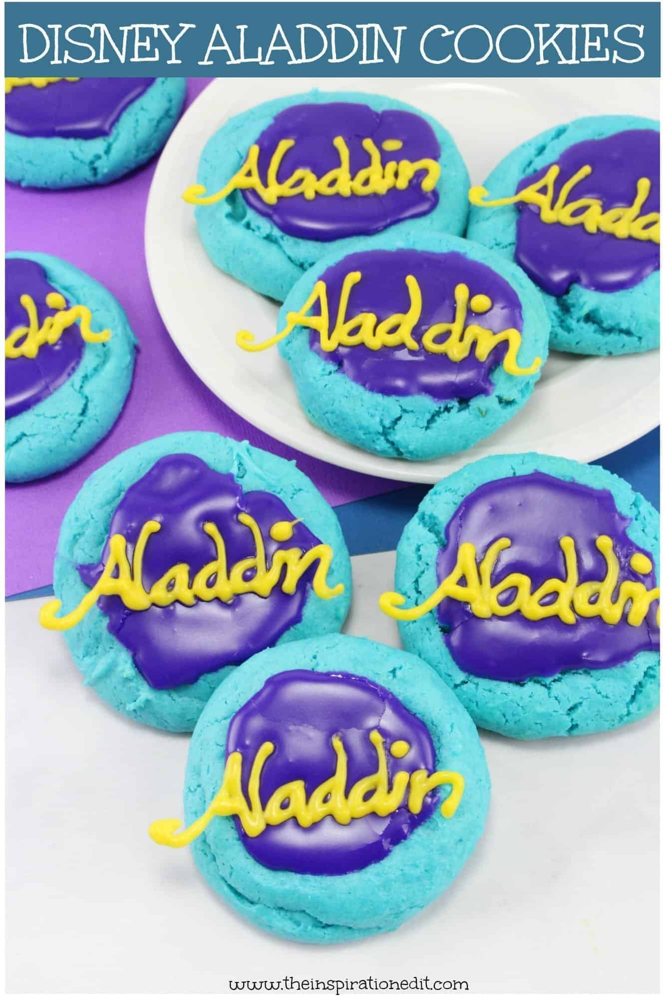 Disney Aladdin Cookies.