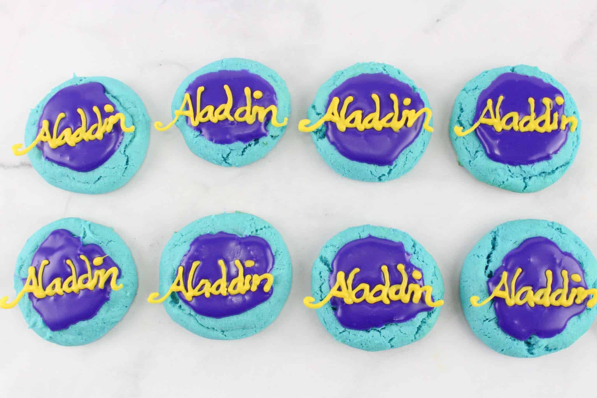 Disney Aladdin Cookies.