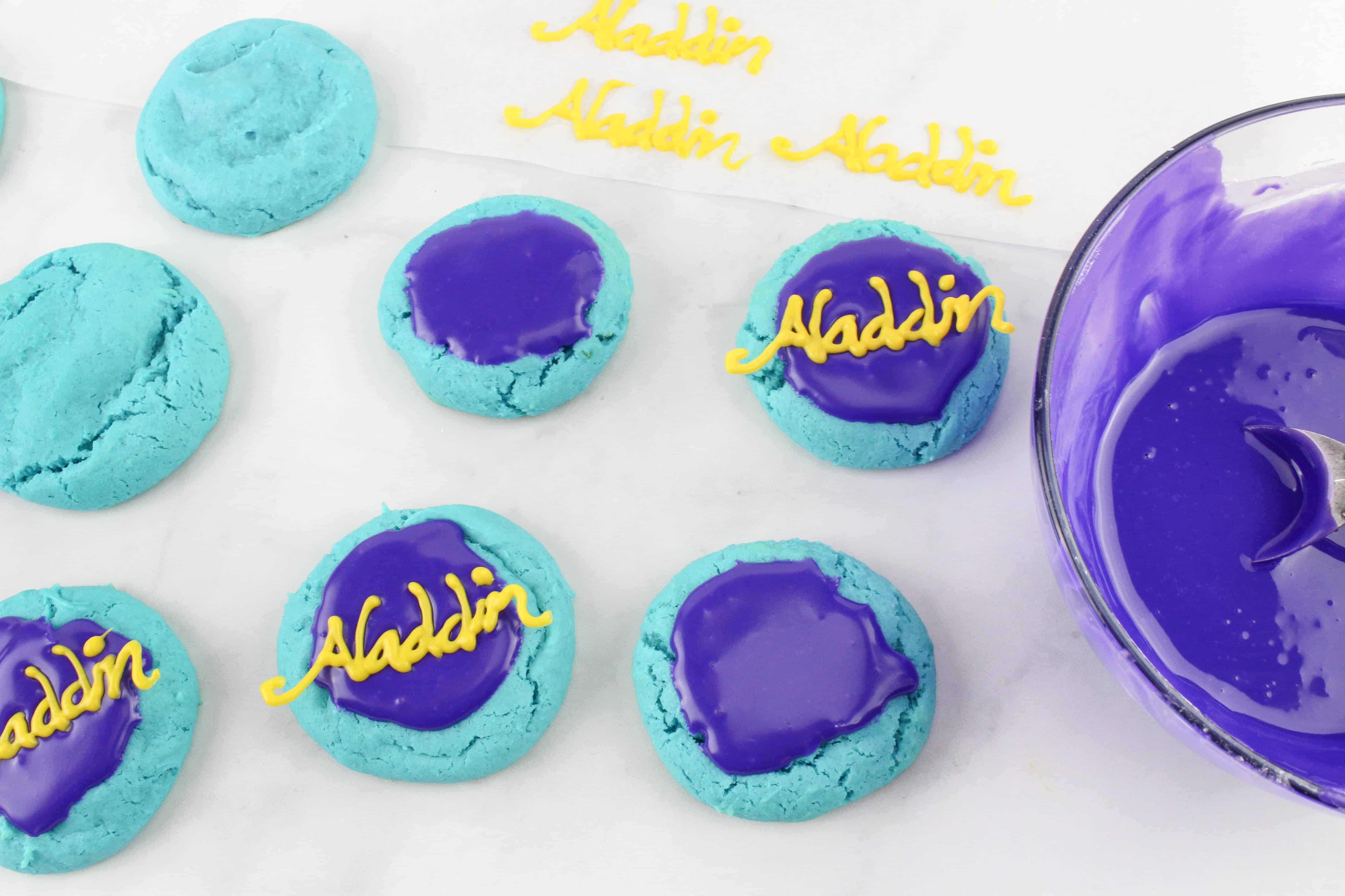 Disney Aladdin Cookies.