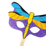 Kids Craft Dragon Fly Mask.