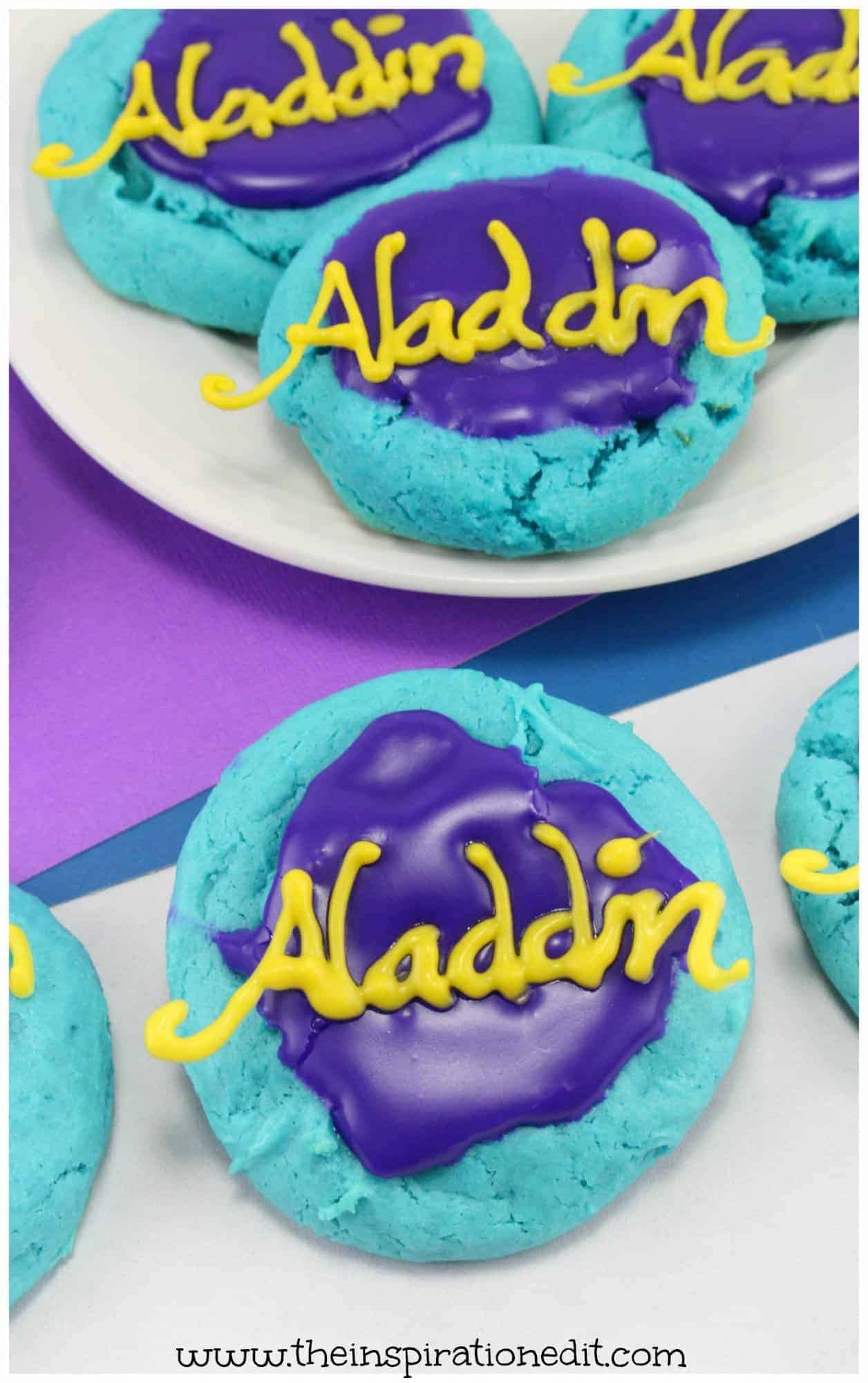 Disney Aladdin Cookies.